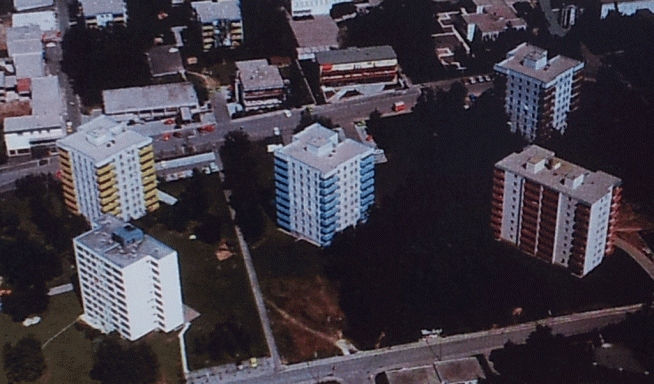 70er Jahre: Parkstadt Hochhäuser Parkstadt
