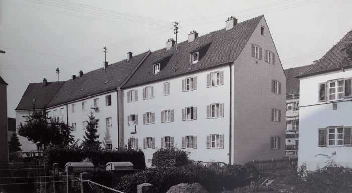 1938 Obermayerstrasse Wohnhäuser Obermayerstrasse